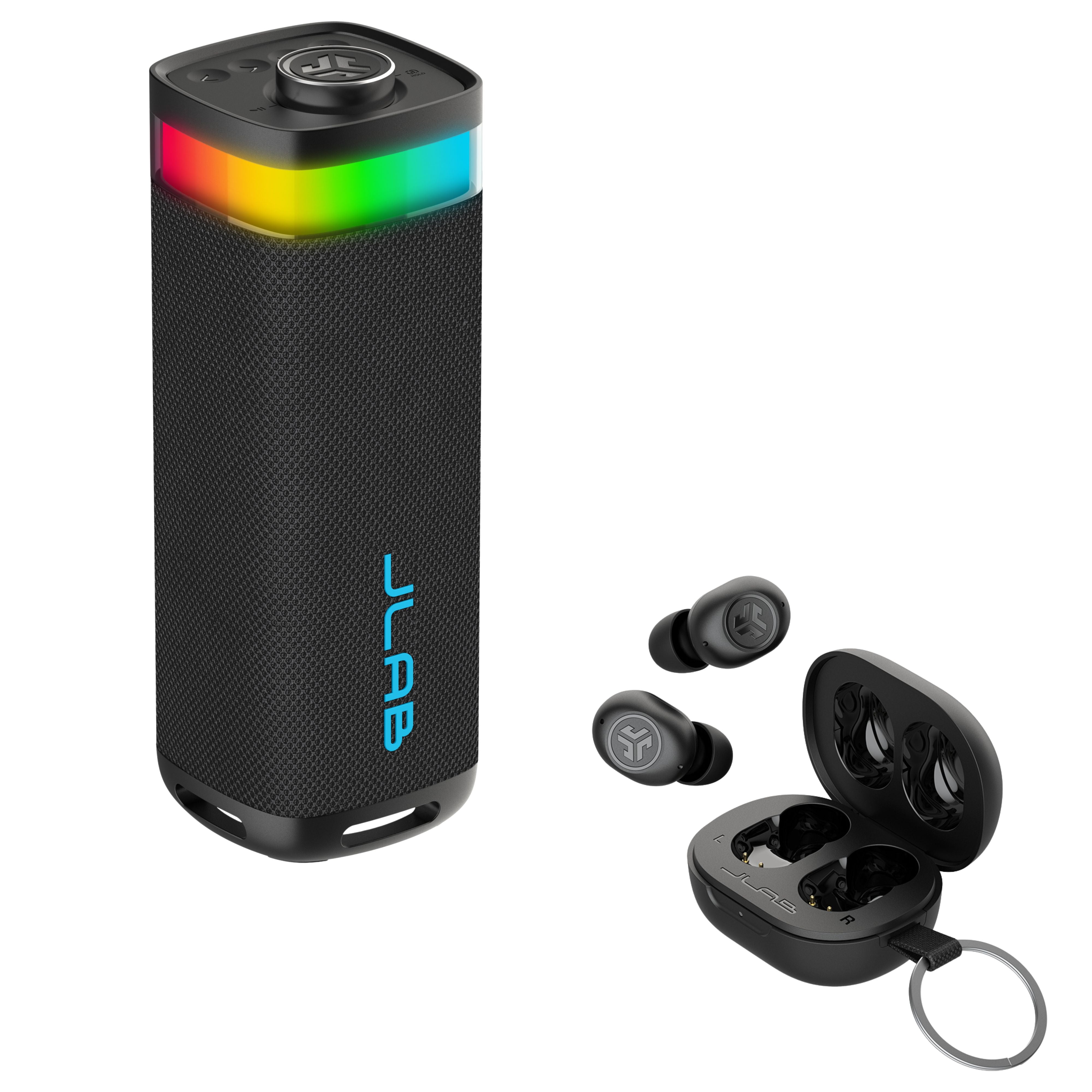 JBuds Party Black and JBuds Mini Gift Set Bundle