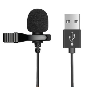 Mini USB Lavalier Omnidirectional Laptop Microphone