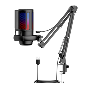 ME6S Professional USB Wired Microphone with Condenser Cartridge Colorful Studio Recording